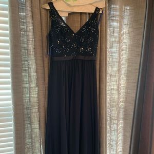 Bridesmaid dress (morilee, navy blue)